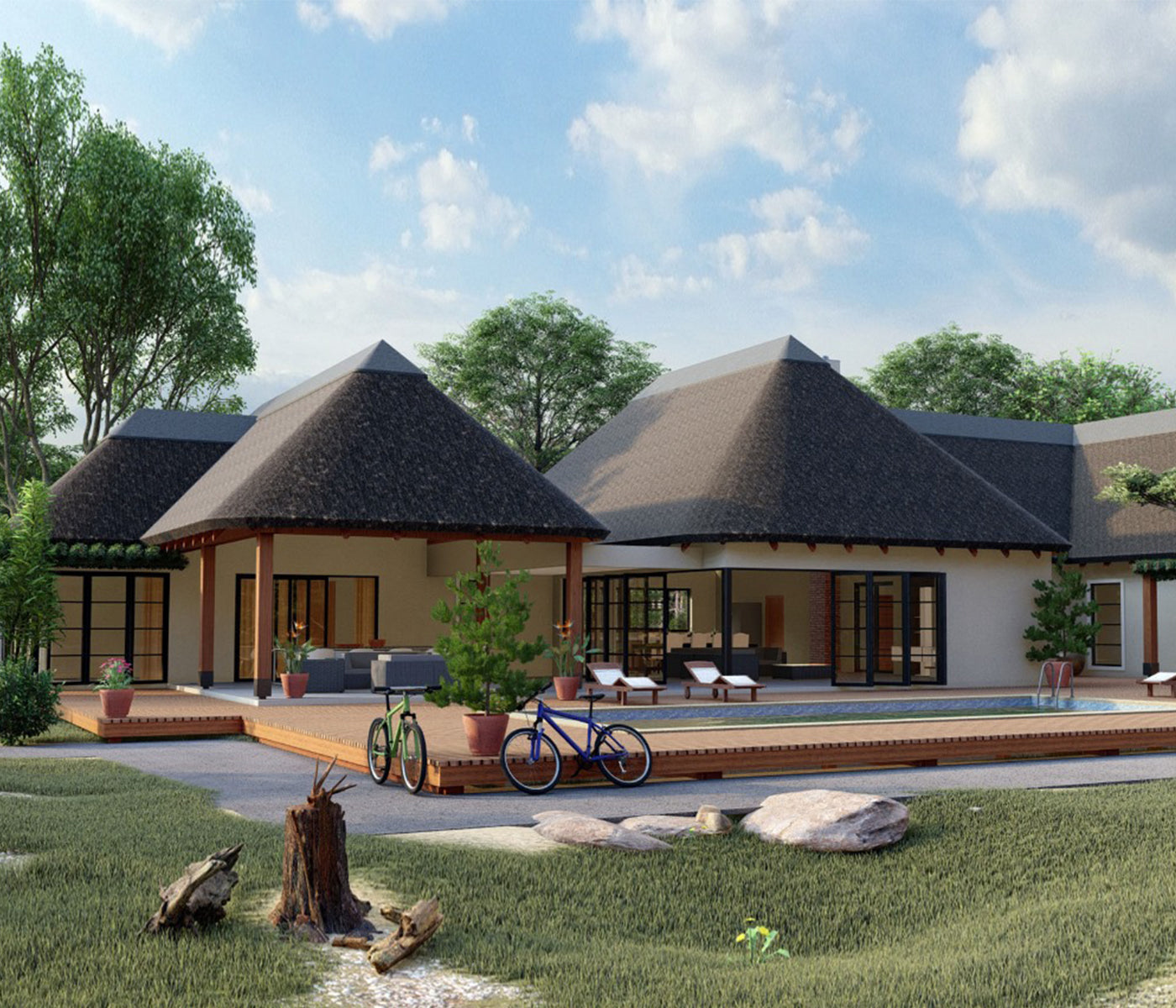 3 Bedrooms House Plans