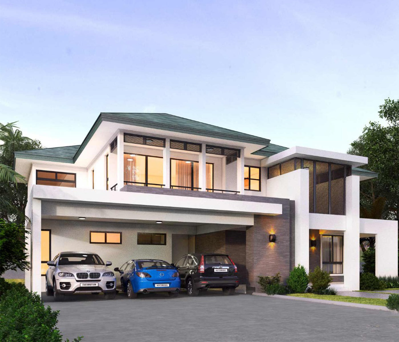 5+ Bedrooms House Plans