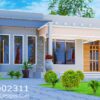 Modern 3-Bedroom House Design – Elegant, Spacious | ID 2311