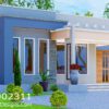 Modern 3-Bedroom House Design – Elegant, Spacious | ID 2311