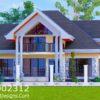 Elegant 4-Bedroom House Plan with Modern Comfort | ID 2312