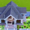 Elegant 4-Bedroom House Plan with Modern Comfort | ID 2312