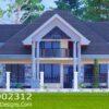 Elegant 4-Bedroom House Plan with Modern Comfort | ID 2312
