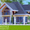 Elegant 4-Bedroom House Plan with Modern Comfort | ID 2312
