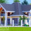 Elegant 4-Bedroom House Plan with Modern Comfort | ID 2312