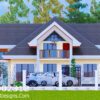 Elegant 4-Bedroom House Plan with Modern Comfort | ID 2312