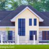 Elegant 4-Bedroom House Plan with Modern Comfort | ID 2312