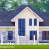 Elegant 4-Bedroom House Plan with Modern Comfort | ID 2312