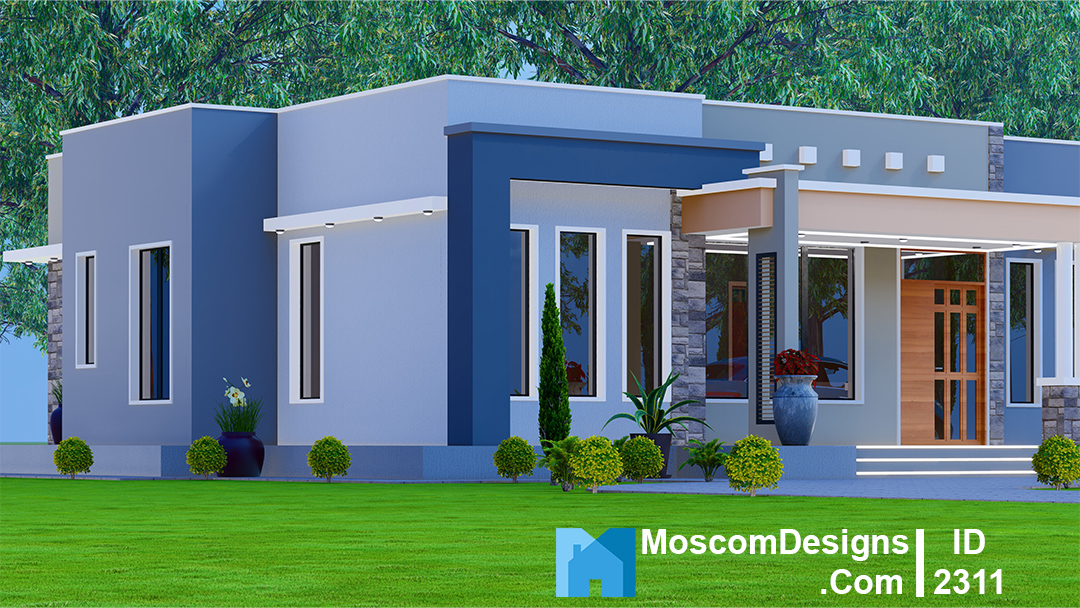 Modern 3-Bedroom House Design