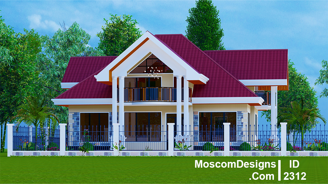 Elegant 4-Bedroom House Plan