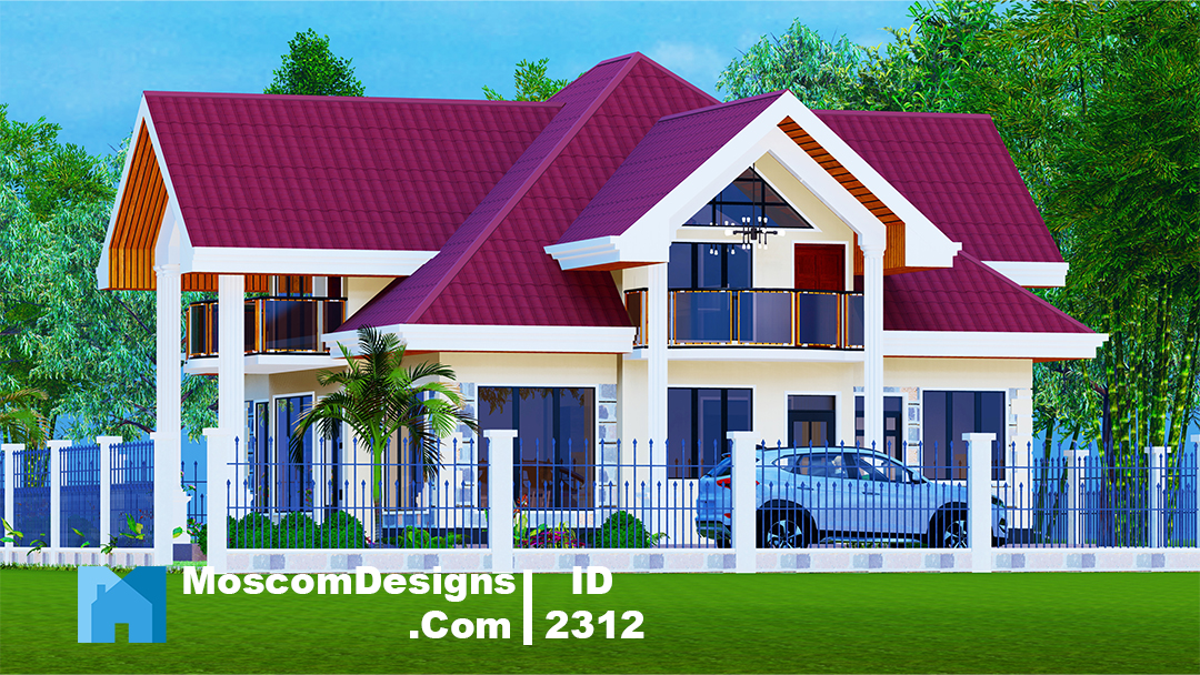 Elegant 4-Bedroom House Plan