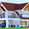 Modern 4-Bedroom Maisonette House Design