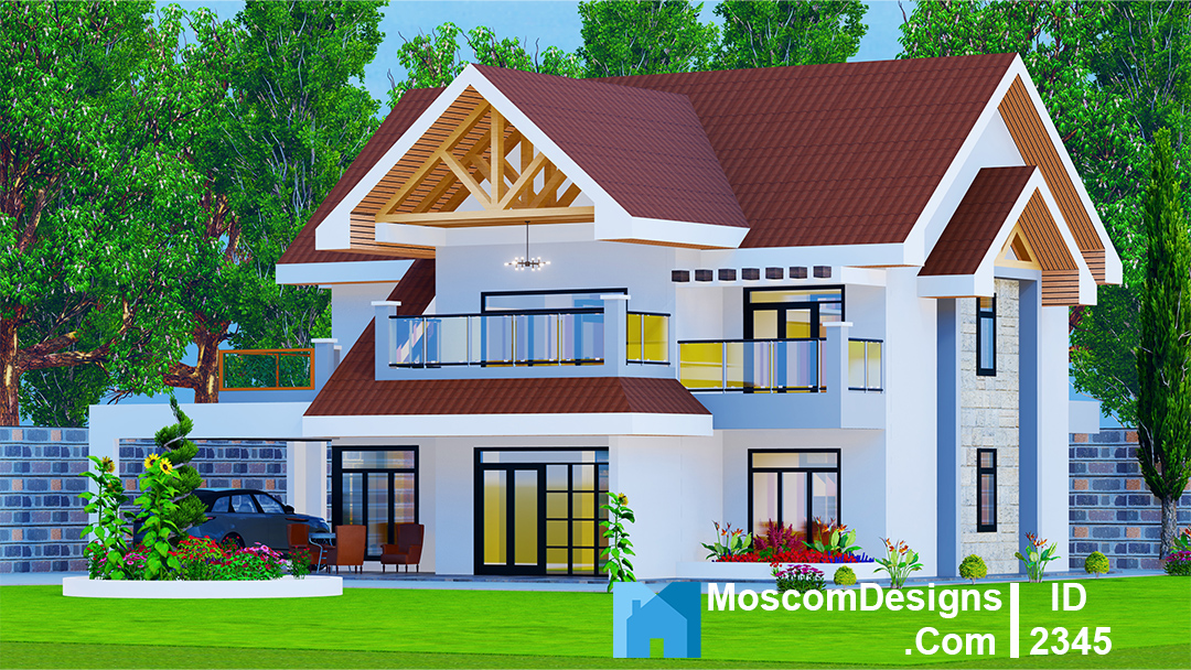 4-Bedroom Maisonette House Design | ID 2315