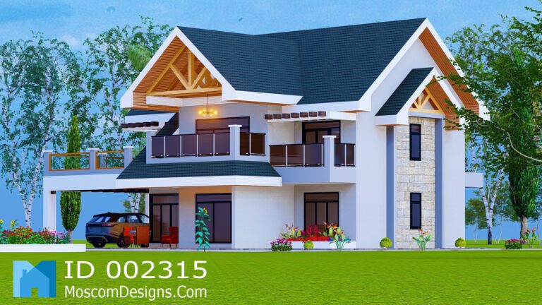 Modern 4-Bedroom Maisonette Design | ID 2315