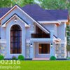 Modern 4Bedroom House Plan – Stylish Family Home | ID 2316
