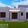 3-Bedroom House Plan – Contemporary Home Design | ID 2318