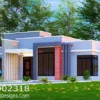 3-Bedroom House Plan – Contemporary Home Design ID 2318 +254703721899