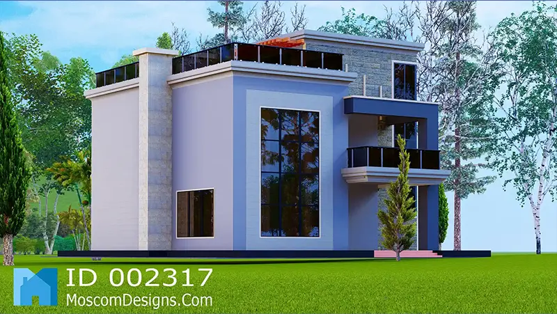 4-Bedroom House Plan – Modern Spacious Home Design ID 2317 +254703721899