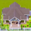 Elegant 4-Bedroom House Plan with Modern Comfort ID 2312 +254703721899