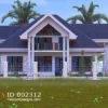 Elegant 4-Bedroom House Plan with Modern Comfort ID 2312