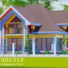 Elegant 4-Bedroom House Plan with Modern Comfort ID 2312 +254703721899