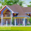 Elegant 4-Bedroom House Plan with Modern Comfort ID 2312 +254703721899