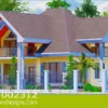 Elegant 4-Bedroom House Plan with Modern Comfort ID 2312 +254703721899