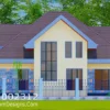 Elegant 4-Bedroom House Plan with Modern Comfort ID 2312 +254703721899