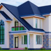 Modern 4Bedroom House Plan