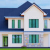 Modern 4Bedroom House Plan