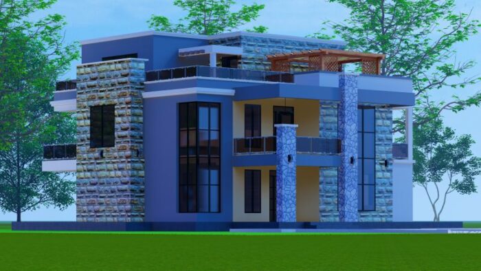 Spacious 4-Bedroom, 2-Story House Plan