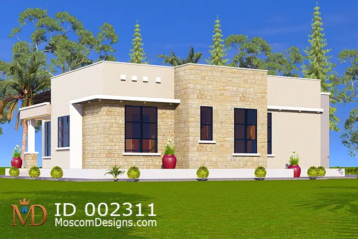 Modern 3 Bedroom House Design Elegant Spacious ID 2311 +254703721899