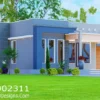 Modern 3-Bedroom House Design – Elegant, Spacious ID 2311 +254703721899