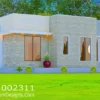 Modern 3-Bedroom House Design – Elegant, Spacious ID 2311 +254703721899