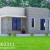 Modern 3-Bedroom House Design – Elegant, Spacious ID 2311 +254703721899