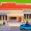 Modern 3-Bedroom House Design – Elegant, Spacious ID 2311 +254703721899