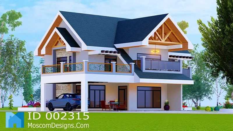 Modern 4-Bedroom Maisonette Design | ID 2315