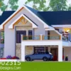 Modern 4-Bedroom Maisonette Design ID 2315 +254703721899