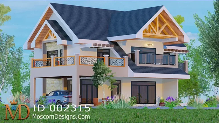 Modern 4-Bedroom Maisonette Design | ID 2315