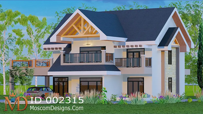 Modern 4-Bedroom Maisonette Design | ID 2315