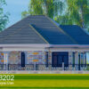 Modern 3bedroom Bungalow Plan