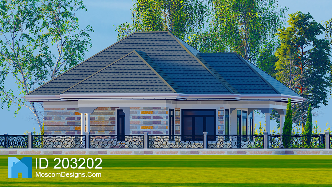 Modern 3bedroom Bungalow Plan
