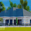 Modern 3bedroom Bungalow Plan