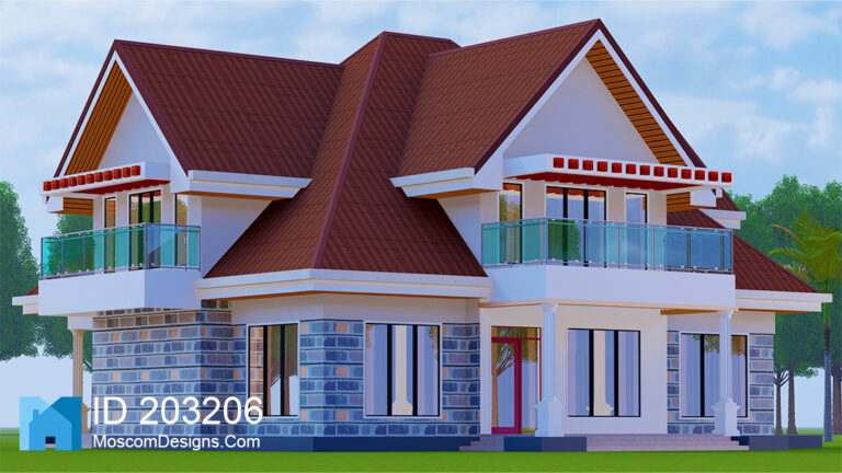 4 Bedroom Maisonette Plan Modern Home Design Style | 203206