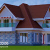 4 bedroom maisonette plan