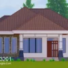 3 Bedrooms Country House – Modern African Design ID 103201 +254703721899