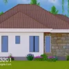 3 Bedrooms Country House – Modern African Design ID 103201 +254703721899