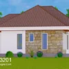 3 Bedrooms Country House – Modern African Design ID 103201 +254703721899