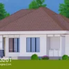 3 Bedrooms Country House – Modern African Design ID 103201 +254703721899