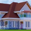 4 Bedroom Maisonette Plan Modern Home Design Style ID 203206 +254703721899